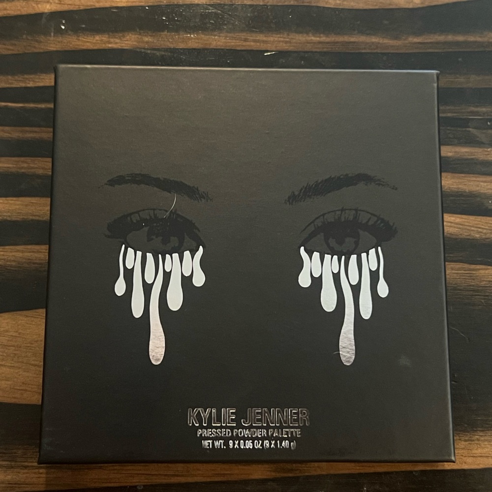 Kylie Cosmetics Black Pressed Powder Palette